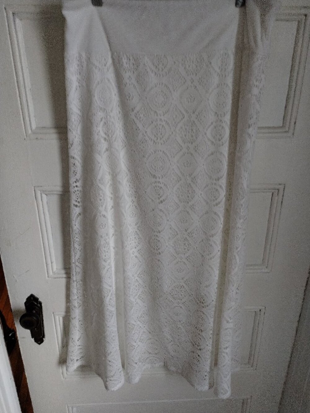 Point zéro long skirt white SZ large